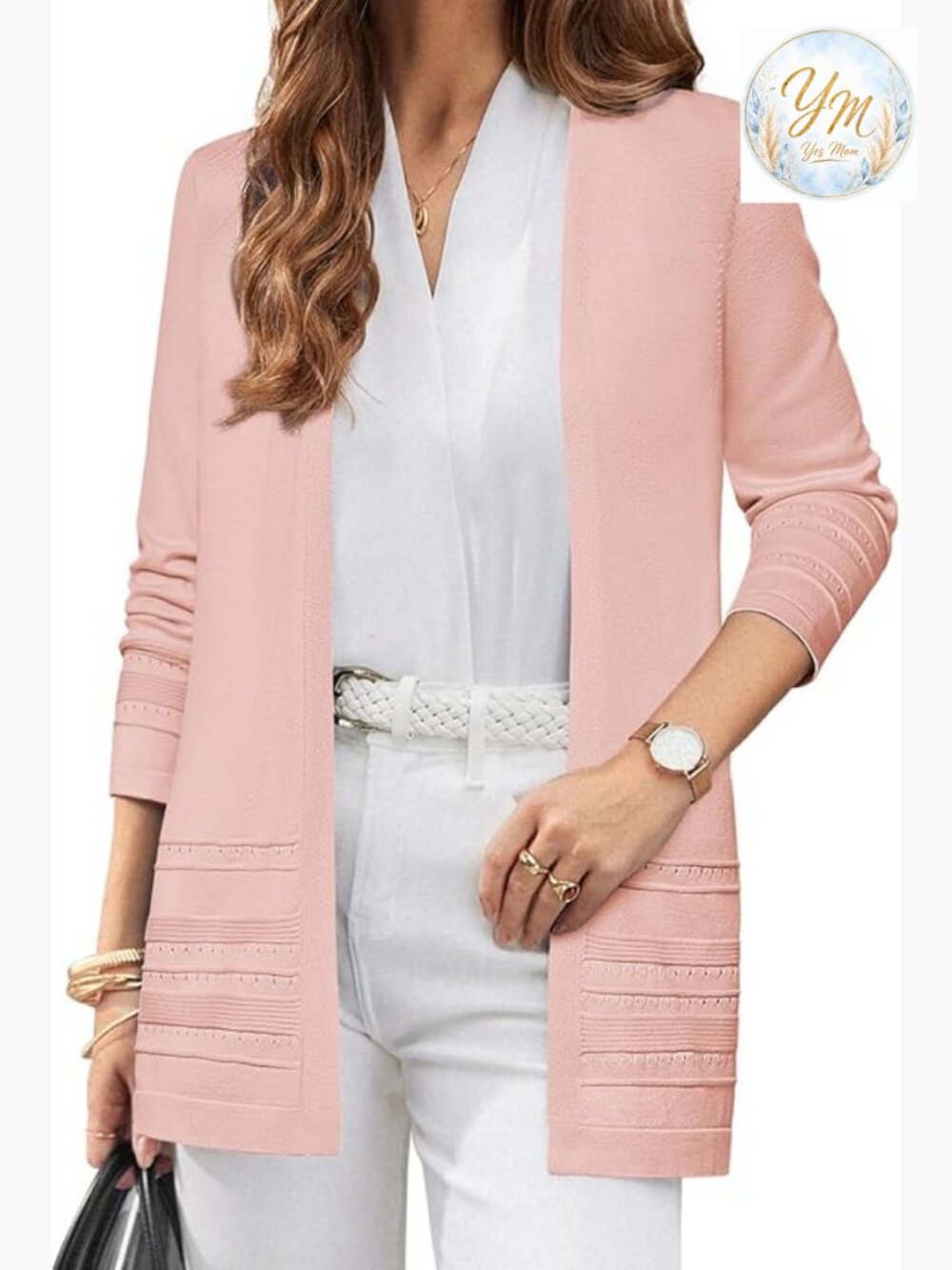 Women Long Cardigan Summer Lightweight Open Front Sweater